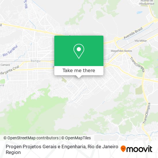 Progen Projetos Gerais e Engenharia map