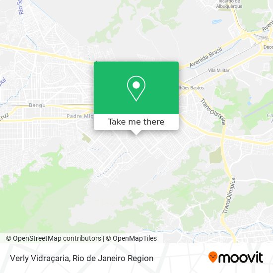Verly Vidraçaria map