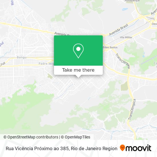 Rua Vicência Próximo ao 385 map
