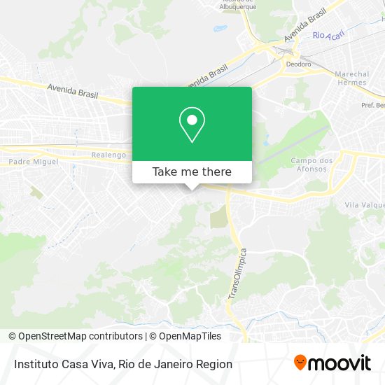 Instituto Casa Viva map