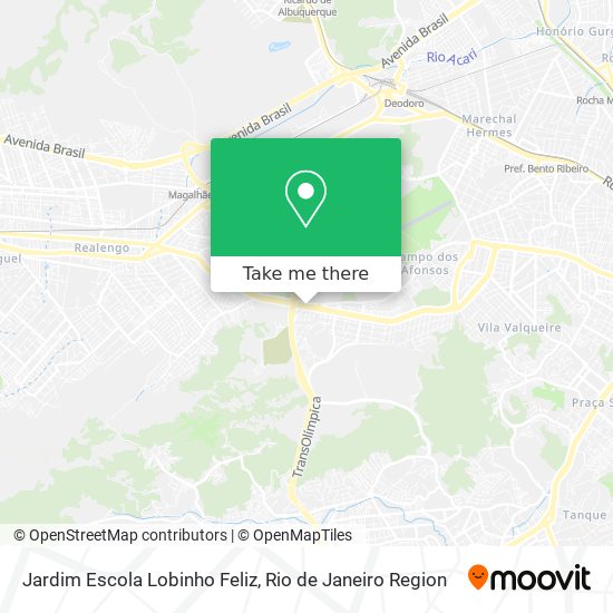 Mapa Jardim Escola Lobinho Feliz