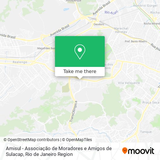 Amisul - Associação de Moradores e Amigos de Sulacap map