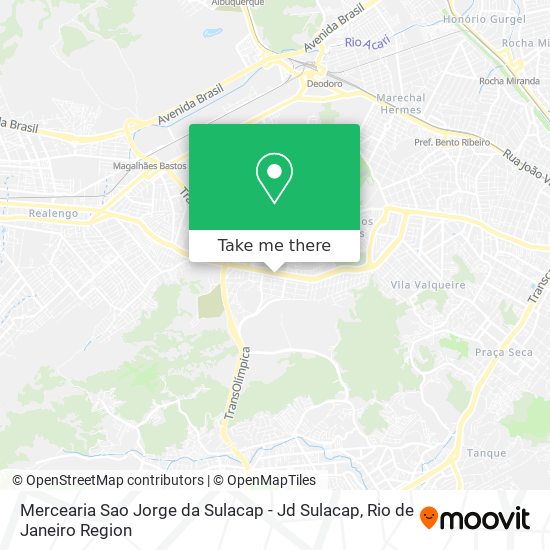 Mercearia Sao Jorge da Sulacap - Jd Sulacap map