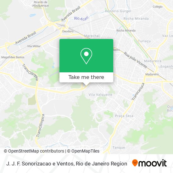 J. J. F. Sonorizacao e Ventos map
