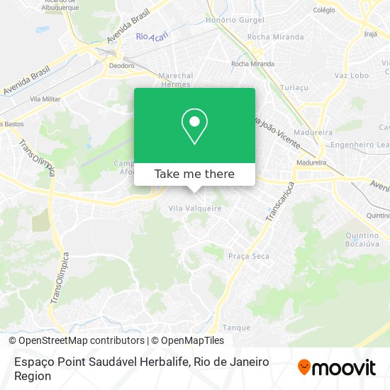 Espaço Point Saudável Herbalife map