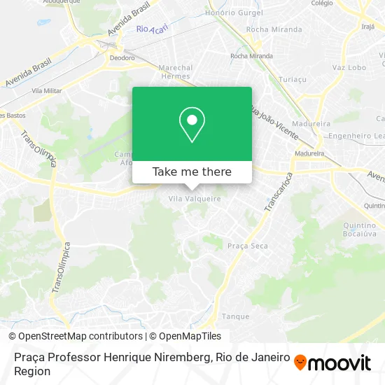 Praça Professor Henrique Niremberg map