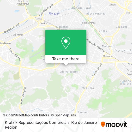 Krafzik Representações Comerciais map