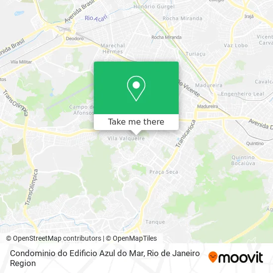 Condominio do Edificio Azul do Mar map