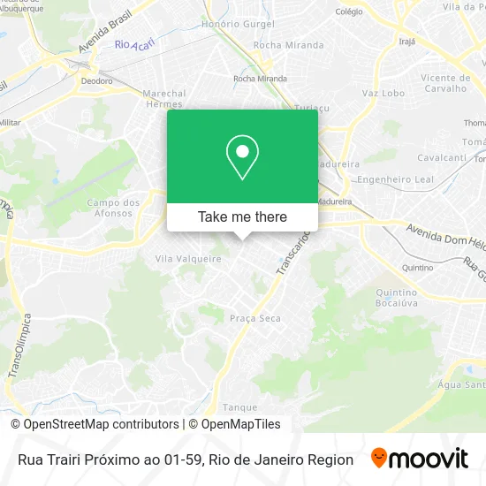 Rua Trairi Próximo ao 01-59 map
