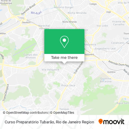 Curso Preparatório Tubarão map