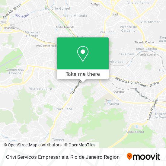Crivi Servicos Empresariais map