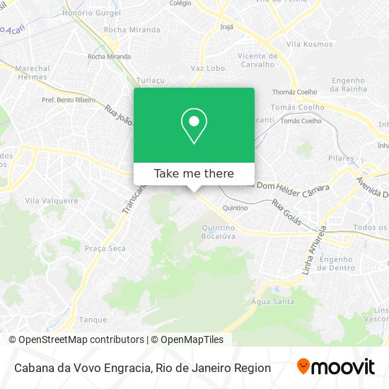 Cabana da Vovo Engracia map