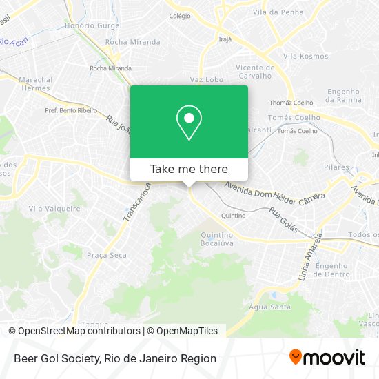 Beer Gol Society map