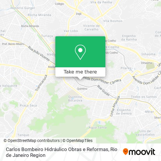 Carlos Bombeiro Hidráulico Obras e Reformas map