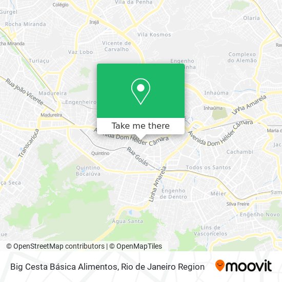 Mapa Big Cesta Básica Alimentos