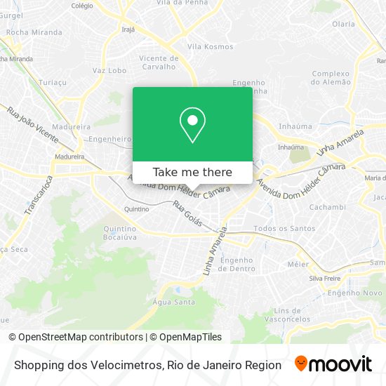 Shopping dos Velocimetros map