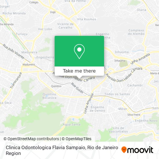 Clinica Odontologica Flavia Sampaio map