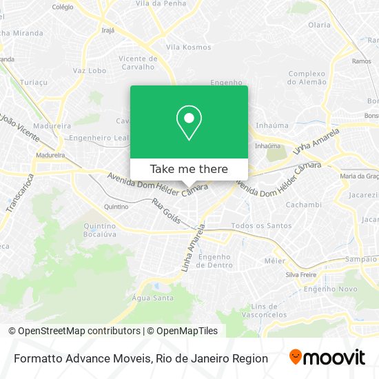 Formatto Advance Moveis map