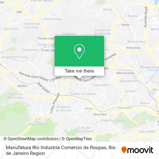 Manufatura Rio Industria Comercio de Roupas map