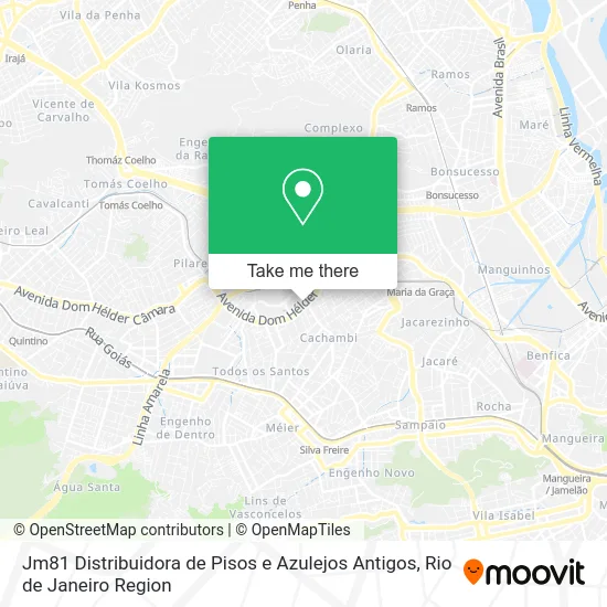 Jm81 Distribuidora de Pisos e Azulejos Antigos map