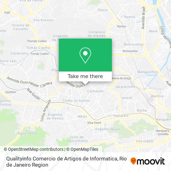 Qualityinfo Comercio de Artigos de Informatica map