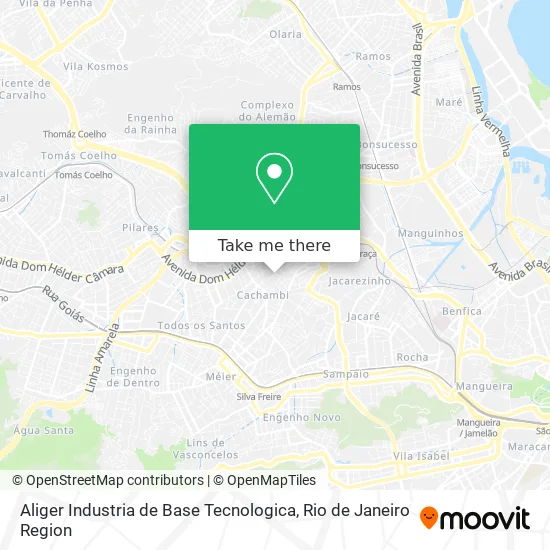 Aliger Industria de Base Tecnologica map