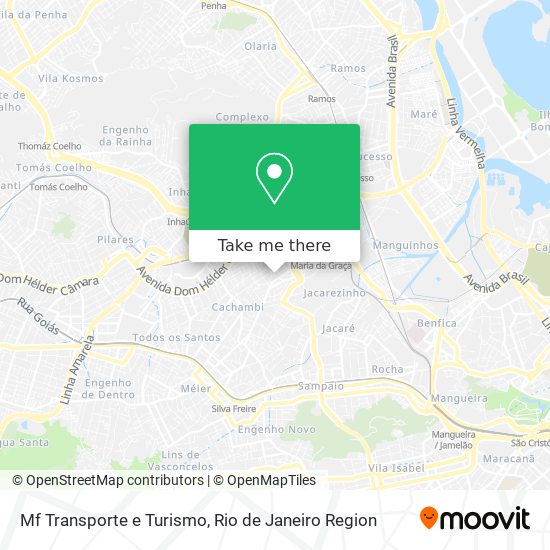 Mf Transporte e Turismo map