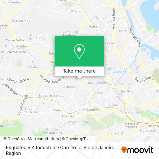 Esquatec R K Industria e Comercio map