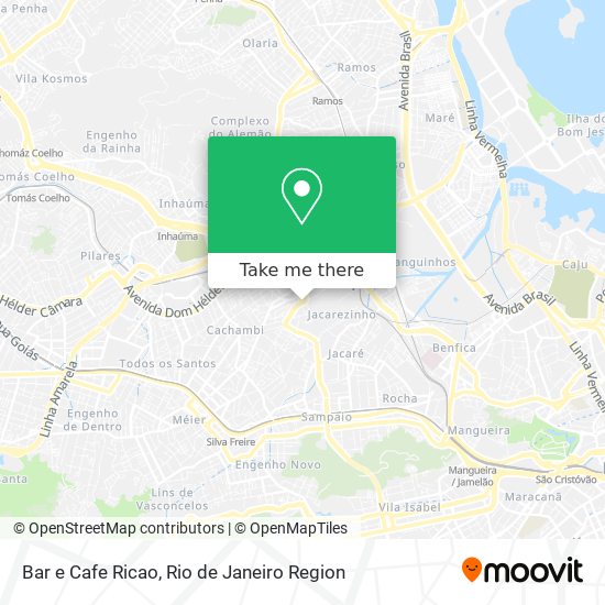 Bar e Cafe Ricao map