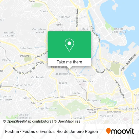 Festina - Festas e Eventos map