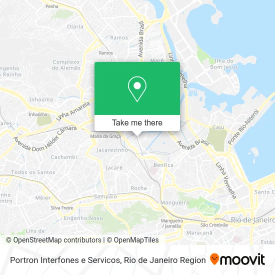 Portron Interfones e Servicos map