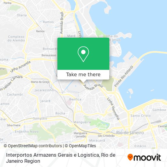Interportos Armazens Gerais e Logistica map
