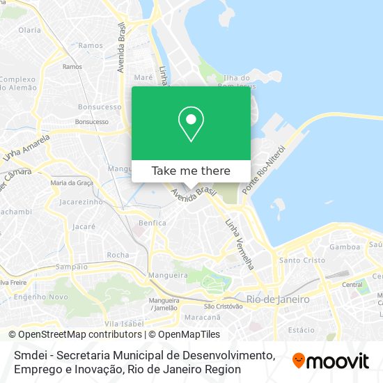 Smdei - Secretaria Municipal de Desenvolvimento, Emprego e Inovação map
