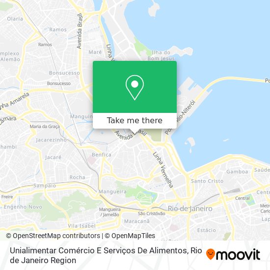 Unialimentar Comércio E Serviços De Alimentos map