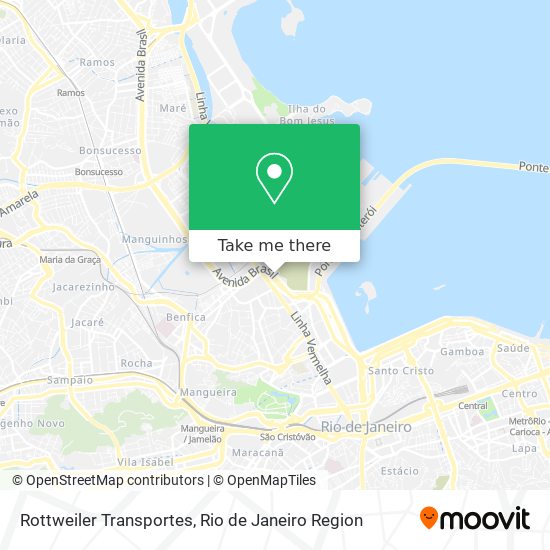 Rottweiler Transportes map