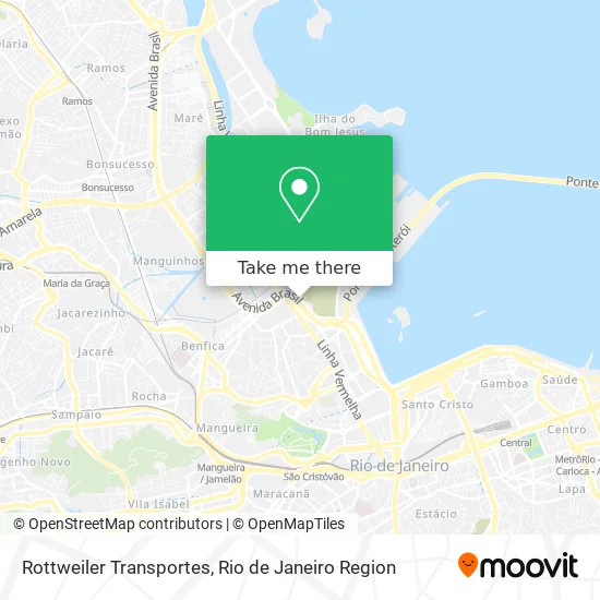 Rottweiler Transportes map