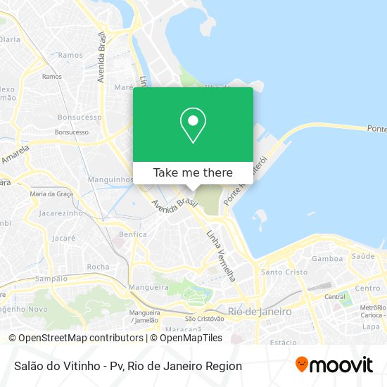Salão do Vitinho - Pv map