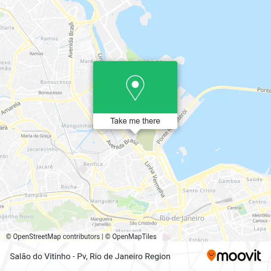 Salão do Vitinho - Pv map