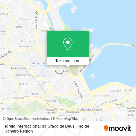 Igreja Internacional da Graça de Deus. map
