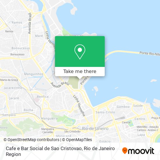 Cafe e Bar Social de Sao Cristovao map