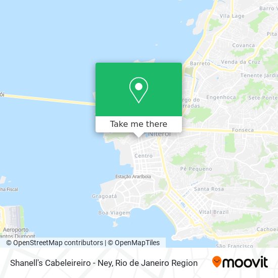 Mapa Shanell's Cabeleireiro - Ney