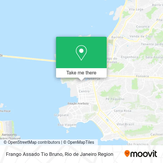 Frango Assado Tio Bruno map