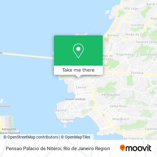 Pensao Palacio de Niteroi map