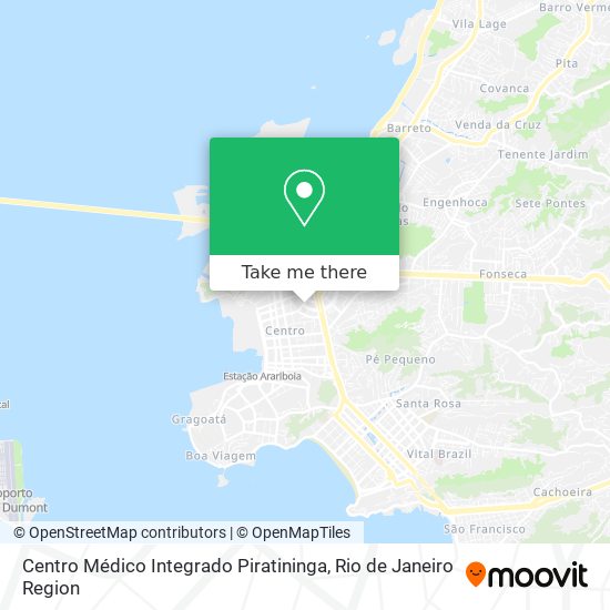 Centro Médico Integrado Piratininga map
