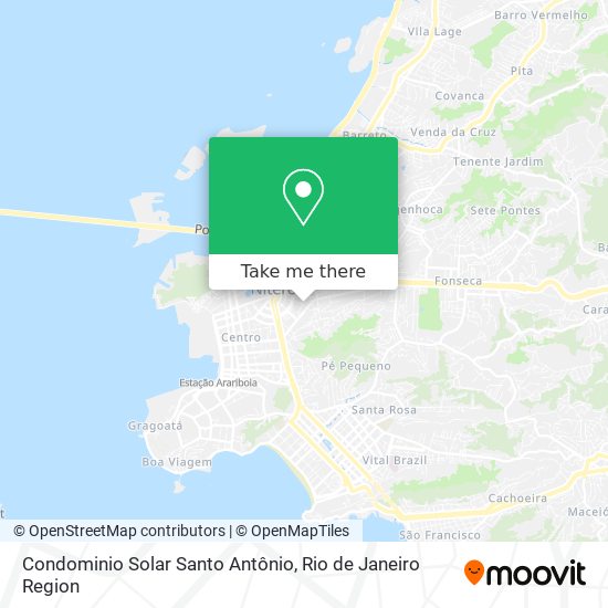 Condominio Solar Santo Antônio map