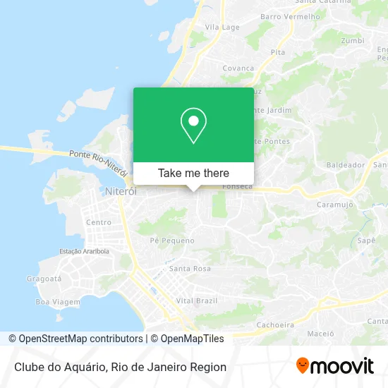 Clube do Aquário map