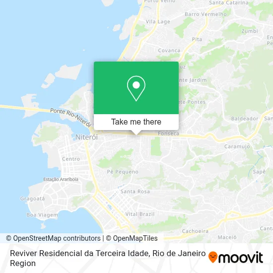 Reviver Residencial da Terceira Idade map