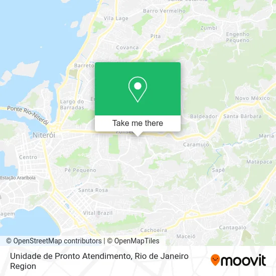 Unidade de Pronto Atendimento map