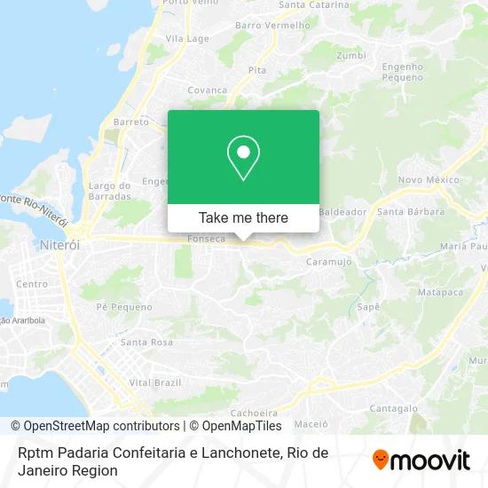 Rptm Padaria Confeitaria e Lanchonete map