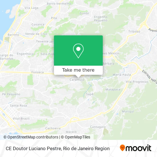 CE Doutor Luciano Pestre map
